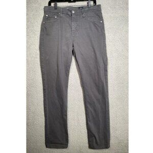 AG Adriano Goldschmied Pants Mens 32x32 The Everett Slim Straight Gray